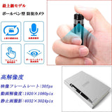 最高画質 超小型カメラ搭載 ペン型カメラ スリムタイプ〔16GB SDカード付 〕小型CCDカメラ 【ZEXEZ】１年保証 唯一の録画時ランプ非点灯タイプ 防犯用 最上級フラッグシップモデル (1920×1080 最高30fps) フルハイビジョン高画質バージョン スパイカメラ
