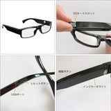 YAOAWE超小型カメラ無孔スパイカメラHD 1080Pメガネ型隠しカメラ