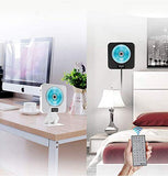 DVD/CDプレーヤー 新型 置き＆壁掛け式 dvdプレーヤー hdmi対応 1台多役 Bluetooth USB対応 プルースイッチ式 ステレオ音楽システム LEDディスプレイ防塵カバー付き 日本語説明書付き