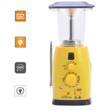 災害に備える 防災ライト 8個LED 高輝度 明るさ2段階調節 USB充電式 防災ラジオ FM/AM対応 大容量バッテリー 防災ラジオ led スマートフォンに充電可能 手回し充電/太陽光充電対応/乾電池使用可能 地震津波豪雨対策