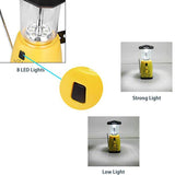 災害に備える 防災ライト 8個LED 高輝度 明るさ2段階調節 USB充電式 防災ラジオ FM/AM対応 大容量バッテリー 防災ラジオ led スマートフォンに充電可能 手回し充電/太陽光充電対応/乾電池使用可能 地震津波豪雨対策