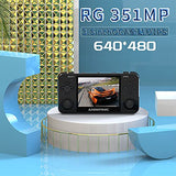 RG351MP RK3326 ポータブルゲーム機 アルミニウム合金二人対戦対応 3Dジョイスティック 3.5インチOCAフル IPSスクリーン OpenSourceLinux システム搭載 3500mAh 64G