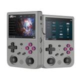 RG353V RK3566 Whatskoハンドヘルドゲーム機 Android11&LINUXシステム搭載 3.5インチIPS全密着OCAフルスクリーン WiFi/Bluetooth機能対応 振動モーター