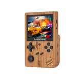 RG351V RK3326 ハンドヘルドゲーム機 wifi機能付き 二人対戦支持 3Dジョイスティック 3.5インチOCAフル IPSスクリーン open source linux システム 3900mAh 16＋64GB (Yellow)