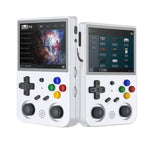 RG353V RK3566 Whatskoハンドヘルドゲーム機 Android11&LINUXシステム搭載 3.5インチIPS全密着OCAフルスクリーン WiFi/Bluetooth機能対応 振動モーター