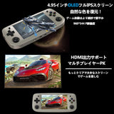 RG503 RK3566 ハンドヘルドゲーム機 5インチOLEDフルIPSスクリーン OpenSourceLinux システム搭載 振動モーター 3500mAh