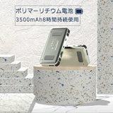 RG351MP RK3326 ポータブルゲーム機 アルミニウム合金二人対戦対応 3Dジョイスティック 3.5インチOCAフル IPSスクリーン OpenSourceLinux システム搭載 3500mAh 64G (Blue)